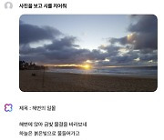 "사진 보고 시 짓기 완전 가능"…네이버 AI 눈 떴다