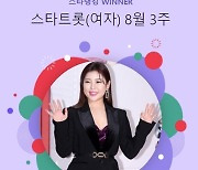 역시 '미스트롯 퀸'..송가인, 스타랭킹 女트롯 1위