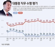 [그래픽] 대통령 직무 수행 평가