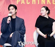 [T포토] 이민호-김민하 '쓰랑꾼을 사랑스럽게 바라보는 선자'