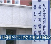 가족 채용해 인건비 부정 수령 모 체육회장 벌금형