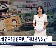 '김영란법' 식사비 한도 5만 원으로..."기대반 우려반"