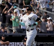 에런 저지, 콜로라도전서 홈런 2방 추가…MLB 홈런 1위 굳건