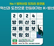 2024 방위산업 채용정보 박람회, 내달 24일 창원컨벤션센터서 개최