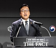 '2024 코리아 핀테크 위크' 인사말하는 김병환 금융위원장 [TF사진관]