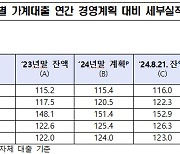 관리 목표치 4배… 은행의 주담대 폭주