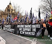 AUSTRALIA CFMEU RALLY