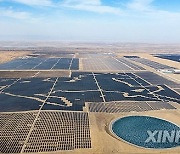 CHINA-DESERT-"PHOTOVOLTAIC SEA"-FORMING (CN)