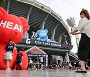 '사직에 대형 곰풍선이?' 롯데, 대형 베어벌룬 전시 콜라보