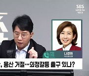 [정치쇼] 나경원 "의정갈등 책임자들 물러나야…韓, 尹과 2인3각 하듯 가야"