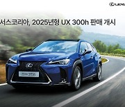 퍼포먼스·연비 다잡았다···5세대 하이브리드 렉서스 'UX 300h'