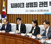 국민의힘, 딥페이크 성범죄 관련 부처 긴급 현안보고