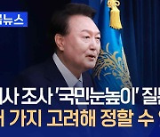 윤 대통령, 김여사 검찰 조사에 “조사 방식·장소 여러 가지 고려해 정할 수 있어” [지금뉴스]