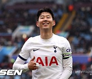 이정도면 英 축구판에 SON 이름 도배... '멀티골 쾅!' 손흥민, 베스트5 선정 "헌신적으로 압박"