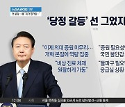 윤 대통령 “의대증원 마무리” vs 한동훈 “대안 필요”