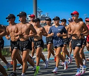 문희우 대위 '20km 뜀걸음도 문제 없지'