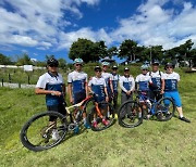 국제 산악 자전거(MTB) 선수들 WCC-KOREA 훈련 프로그램 참가하기 위해 한국 찾아