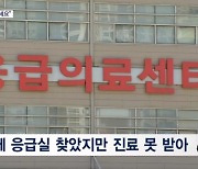 응급실 찾아도 "다른 병원 가세요"…응급의료가 응급 상황