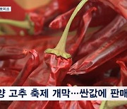 "매운 맛 좀 보러 오이소"…서울서 영양 '핫 고추 축제'