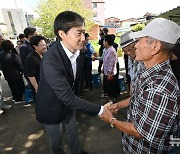 곡성 방문한 조국 대표