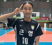 '女 배구 드래프트 최장신' 190cm 최유림 "스피드, 점프도 자신 있어요"