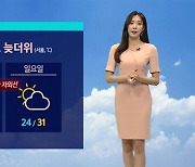 [날씨] 내일도 늦더위 기승…강원 영동·중남부 오후 비