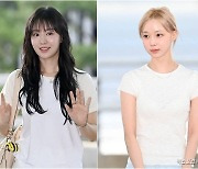 "샤라웃" 김지원X윈터 무슨 사이?…'커플템' 달고 뜻밖의 친목 [엑's 이슈]