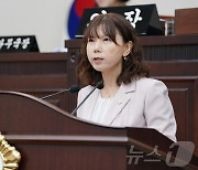 정경은 대구 수성구의원 "배달운전노동자 거점쉼터 조성" 촉구