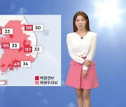 [날씨] 8월의 마지막 날, 서쪽 폭염...아침 강원·경북 안개