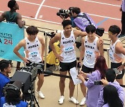 한국, 20세 이하 男 400m 계주서 32년 만에 결승 진출