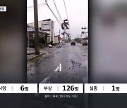 태풍 '산산' 오사카로…피해 속출에 일정 연기