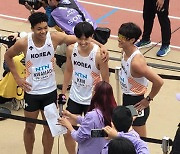 한국 U-20 육상 남자계주팀, 400ｍ 계주 Jr. 한국신기록(39초71) 작성