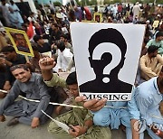 PAKISTAN PROTEST MISSING PEOP?LE