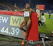 APTOPIX Italy Athletics Diamond League