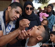 가자지구 소아마비 백신접종 본격 시작…9일간 일부 교전중단