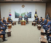 제22대국회 개원식·정기회 개회식 사전환담