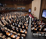 [아이포토]22대 국회 87년 민주화 이후 가장 늦은 개원식