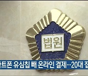 스마트폰 유심칩 빼 온라인 결제…20대 집행유예