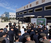 북한 김정은, 함주군 지방공업공장 건설현장 현지지도