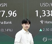 원/달러 환율, 주간거래서 2.4원 상승…1,338.4원