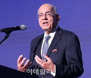 [포토]마수드 아메드 글로벌개발센터 원장, 기조연설