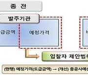 조달청 '실시설계기술제안 입찰 제안범위' 전체공사로 확대