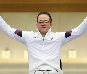 [패럴림픽] 사격 박진호, 50m 소총 3자세 우승..대회 신기록으로 한국 첫 2관왕