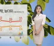 [날씨] 전국 30도 안팎 늦더위…호남·제주 산발적 비