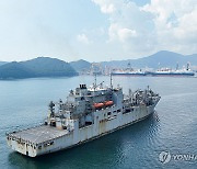 미 해군 함정, 창정비 위해 국내최초 한화오션 사업장 입항