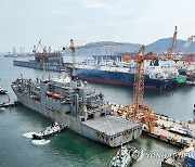 미 해군 함정, 창정비 위해 국내최초 한화오션 사업장 입항