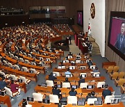 박찬대 원내대표, 22대 국회 첫 교섭단체 대표연설