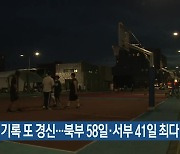 제주 열대야 기록 또 경신…북부 58일·서부 41일 최다