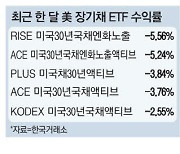 美장기채ETF 줄줄이 하락 엔화 연계된 상품이 '꼴찌'