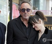 Tim Burton Hollywood Walk of Fame Ceremony